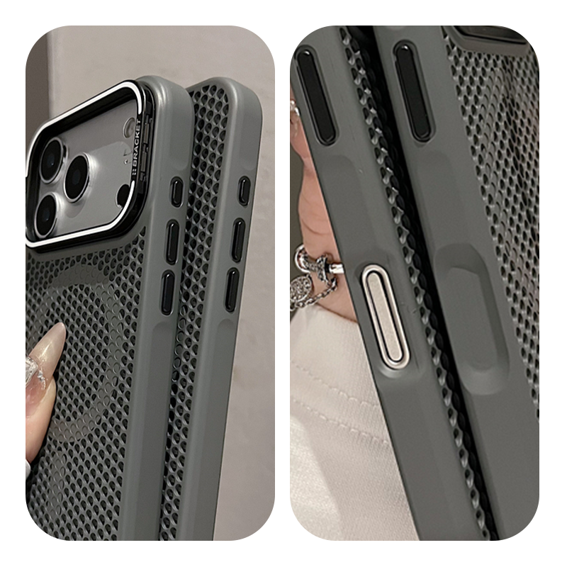 MagSafe Honeycomb Cooling Case for iPhone 17/16/15/14 Series