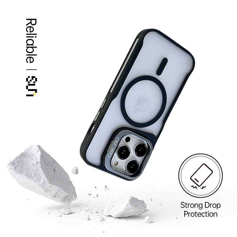 Black Phantom MagSafe Cooling Case for iPhone 16 Pro Max
