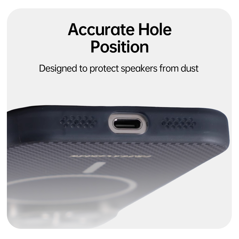 Engineered Elegance: Carbon Fiber MagSafe Case for iPhone 16 Pro Max