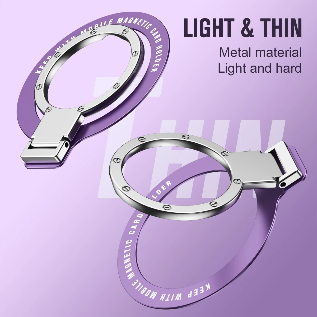 New ring holder with wireless charging support