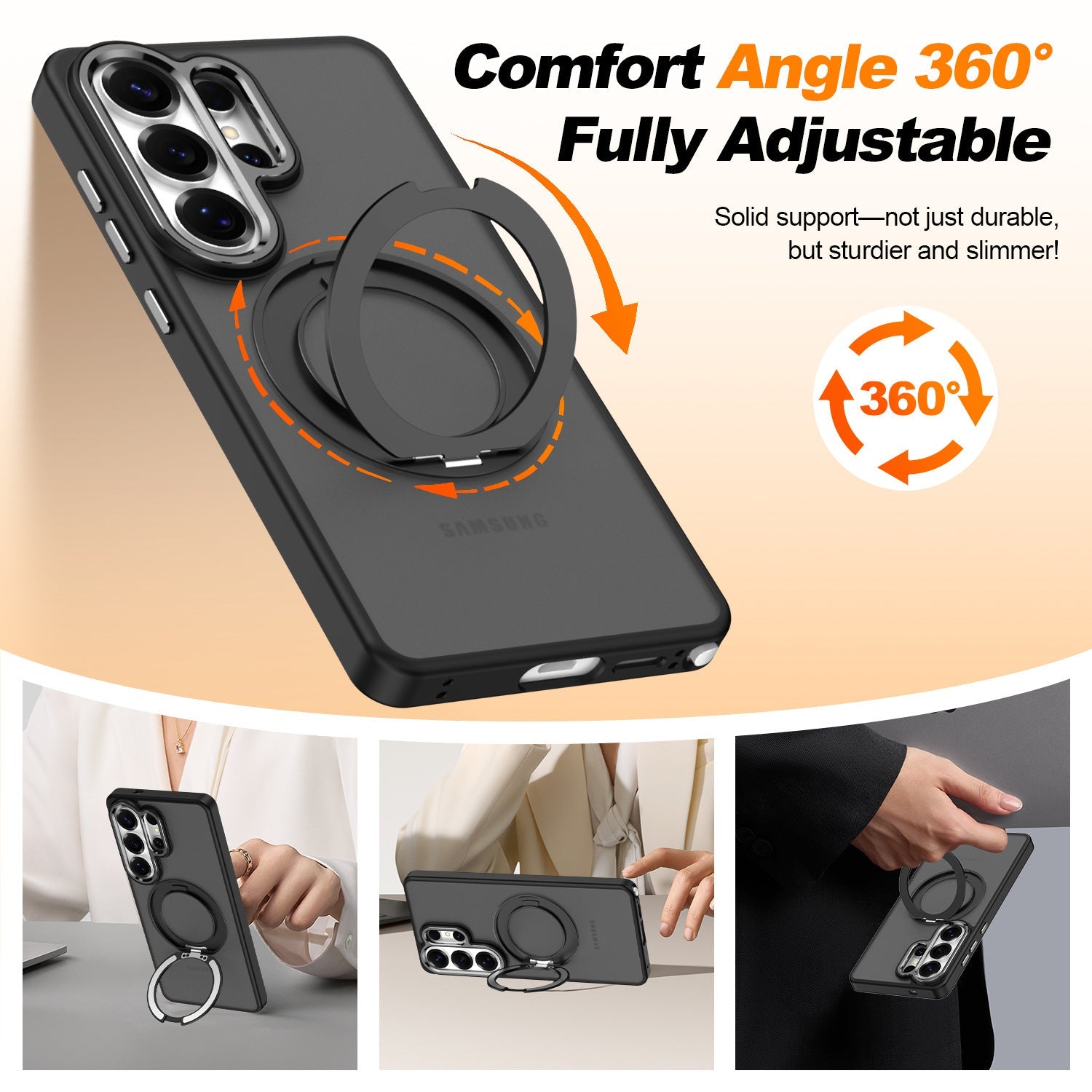 Phantom 360° Magnetic Stand Case for Samsung S26 Ultra