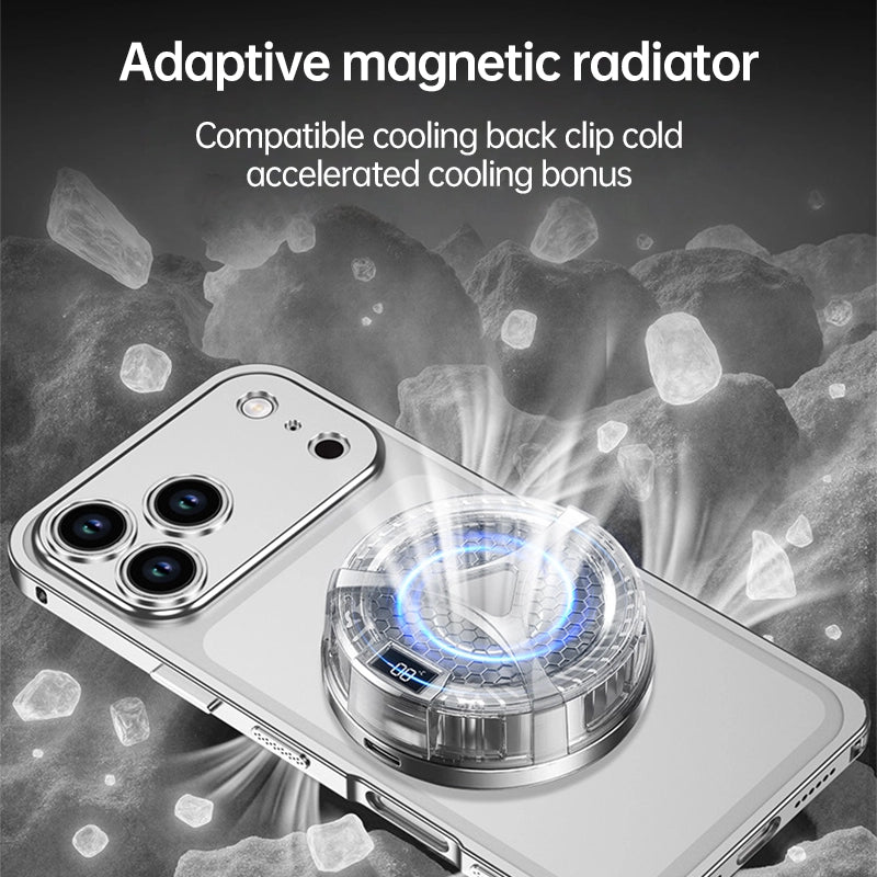 Aluminum Alloy Cooling Frame Case for iPhone 17 Series