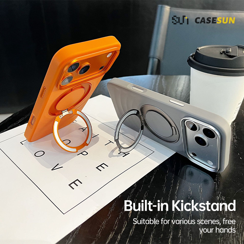 StellarWave 360° Magnetic Stand Case for iPhone 17 Series