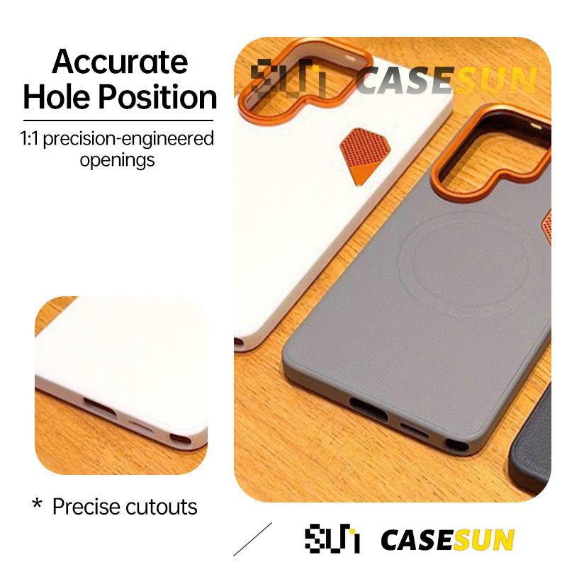 CASESUN Samsung Galaxy S26 Series case precise cutouts with speaker dust protection