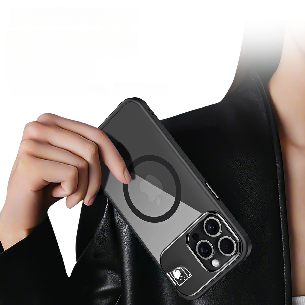 Invisible Multi-Dimensional Stand Drop Case For iPhone 17 Pro Max