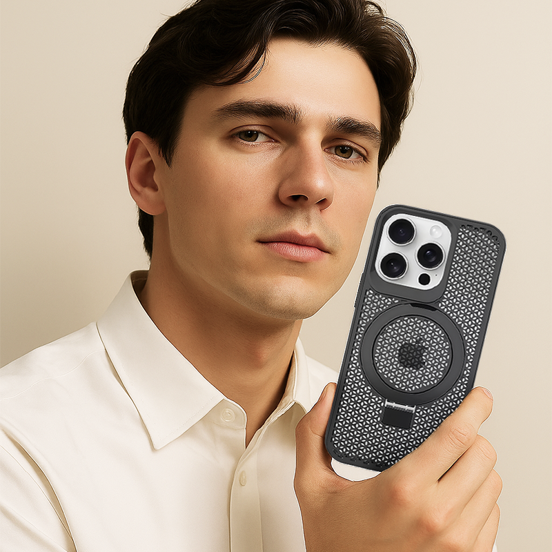 AeroGuard Magnetic Holder Case For iPhone 17 Series