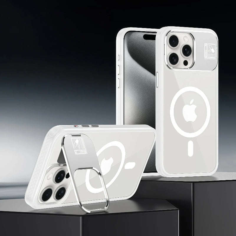 Invisible Multi-Dimensional Stand Drop Case For iPhone 17 Pro Max