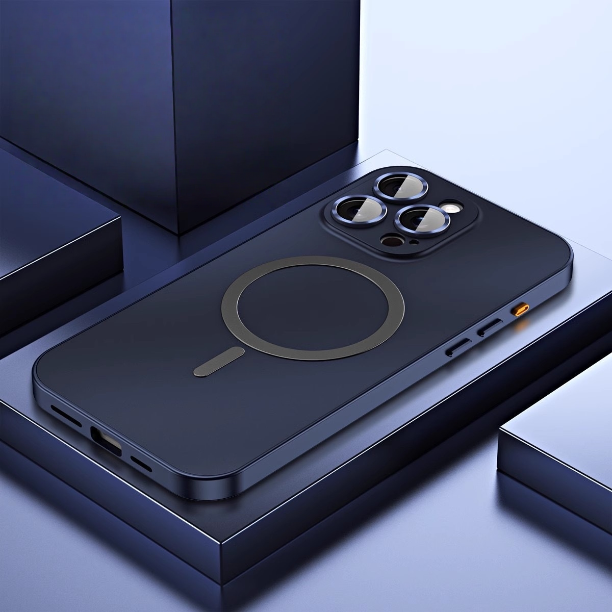 Aluminum alloy frame Magnetic Case for iPhone 16 Pro Max
