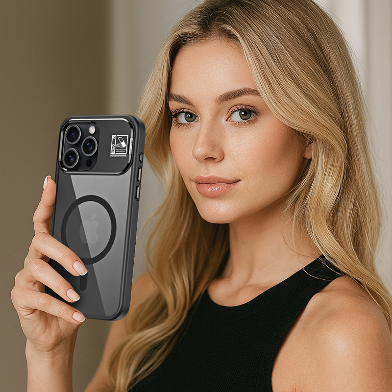 Invisible Multi-Dimensional Stand Drop Case For iPhone 17 Pro Max