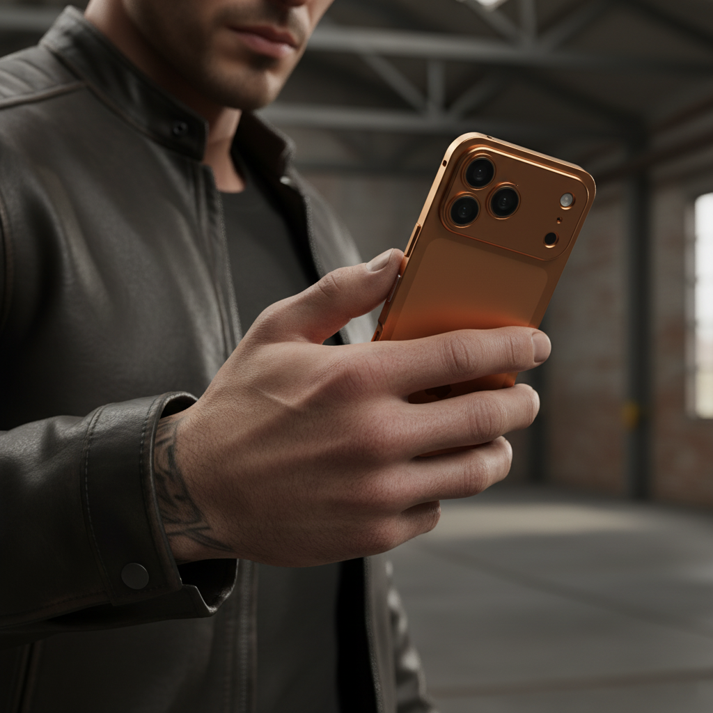 Aluminum Alloy Cooling Frame Case for iPhone 17 Series