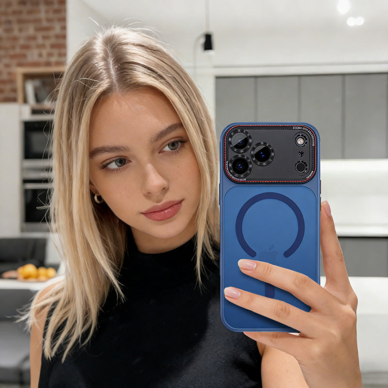 Large-Window Frosted Magnetic Case For iPhone 17 Series