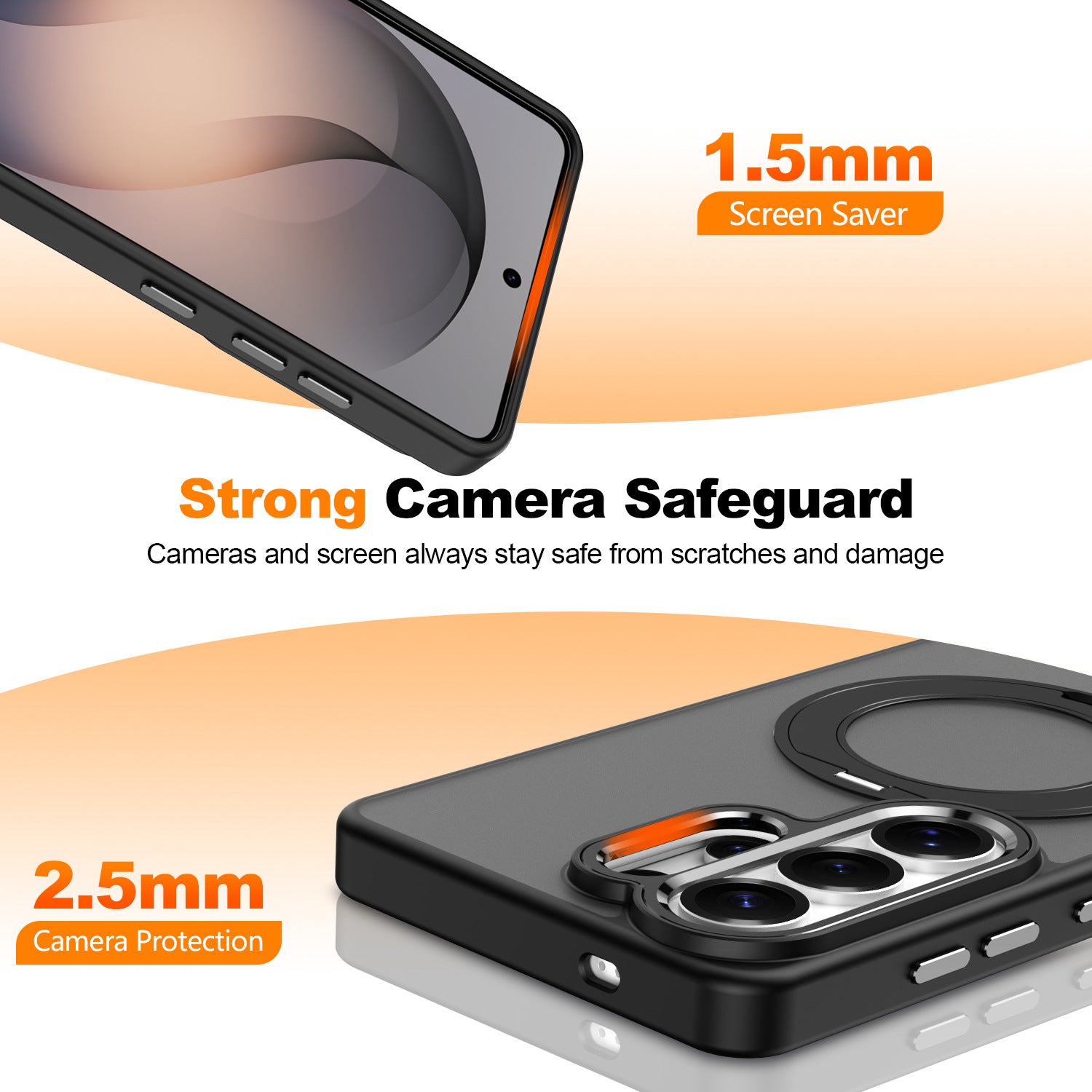 Phantom 360° Magnetic Stand Case for Samsung S26 Ultra