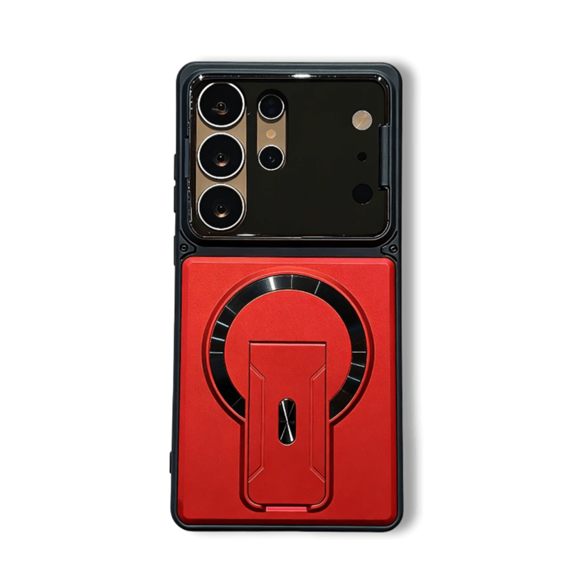 Full-Coverage Shock-Resistant Invisible Stand Case for Samsung S26 Series