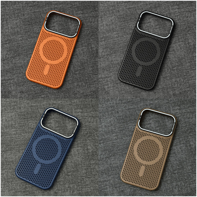MagSafe Honeycomb Cooling Case for iPhone 17/16/15/14 Series