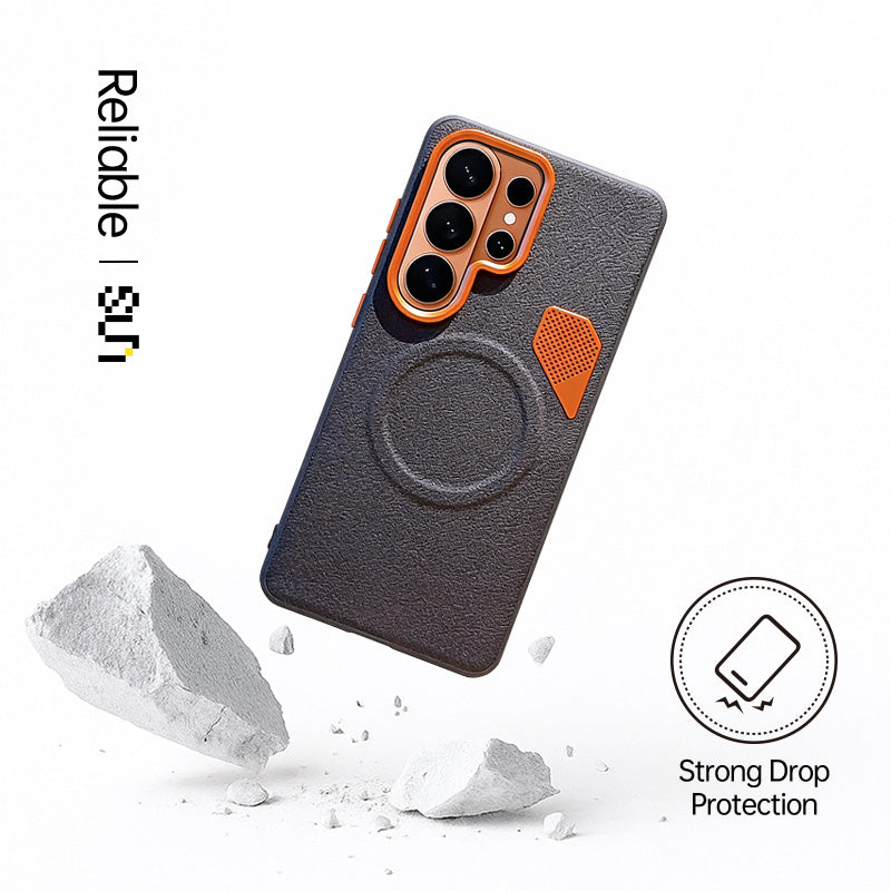 CASESUN matte magnetic case for Samsung Galaxy S26 Ultra with durable everyday protection