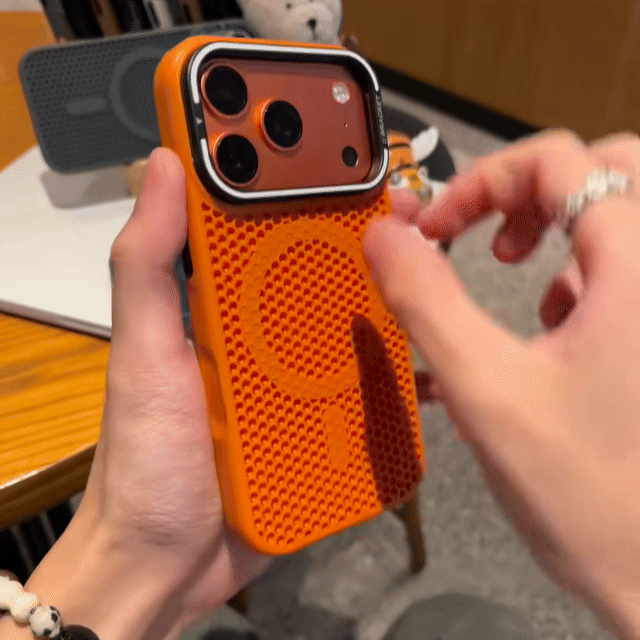 MagSafe Honeycomb Cooling Case for iPhone 17/16/15/14 Series