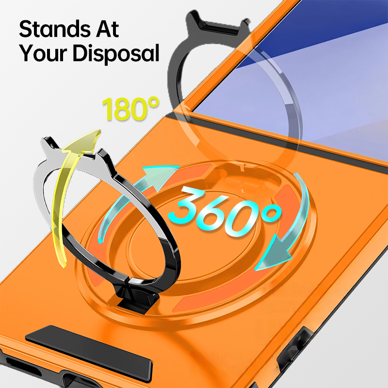 Armor Military-Grade Magnetic Ring Case for Samsung Z Flip7 / Fold7