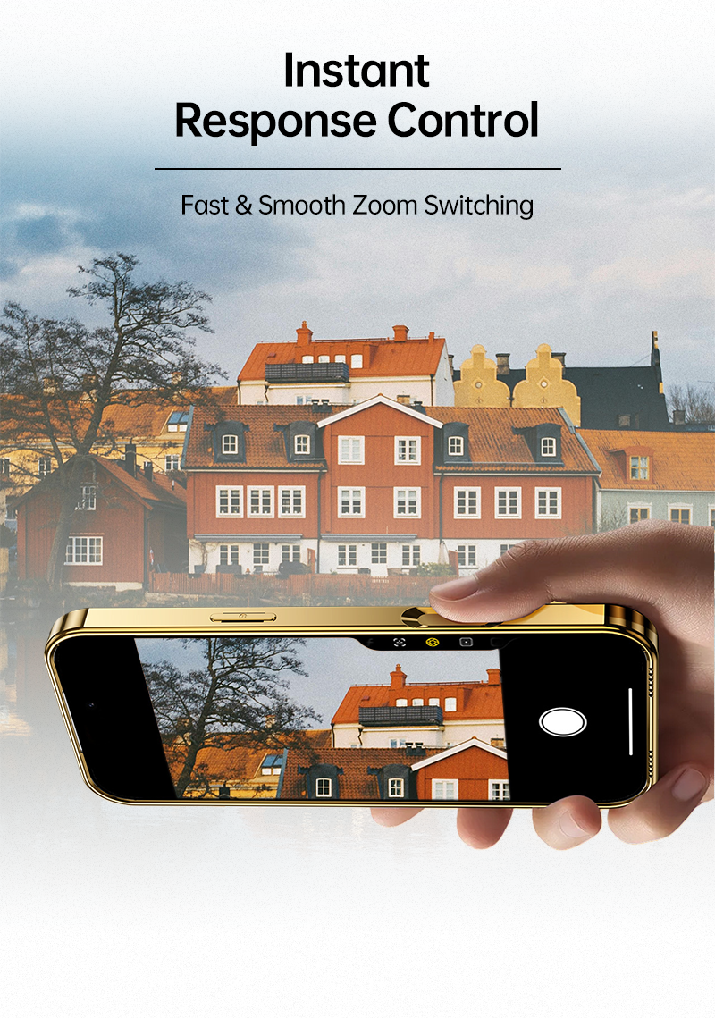 CASESUN iPhone 17 Pro Max magnetic case offering instant camera response and smooth zoom control for clear, steady photography.