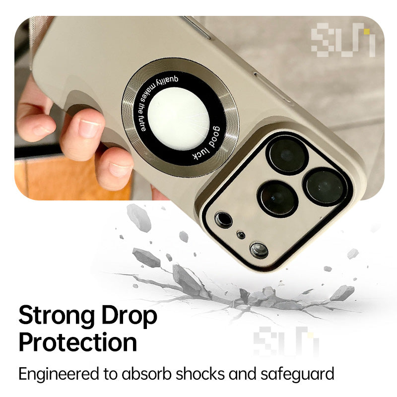CASESUN Matte finish phone case showing scratch resistance