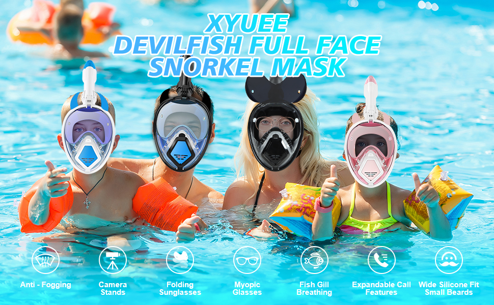 snorkel mask B