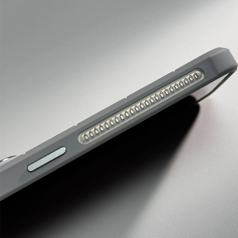 Ice Silk Armor Heat Dissipation Magnetic Case For iPhone 16 Pro Max