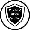 1x MIL-STD-810G certified