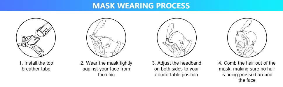 snorkel mask B