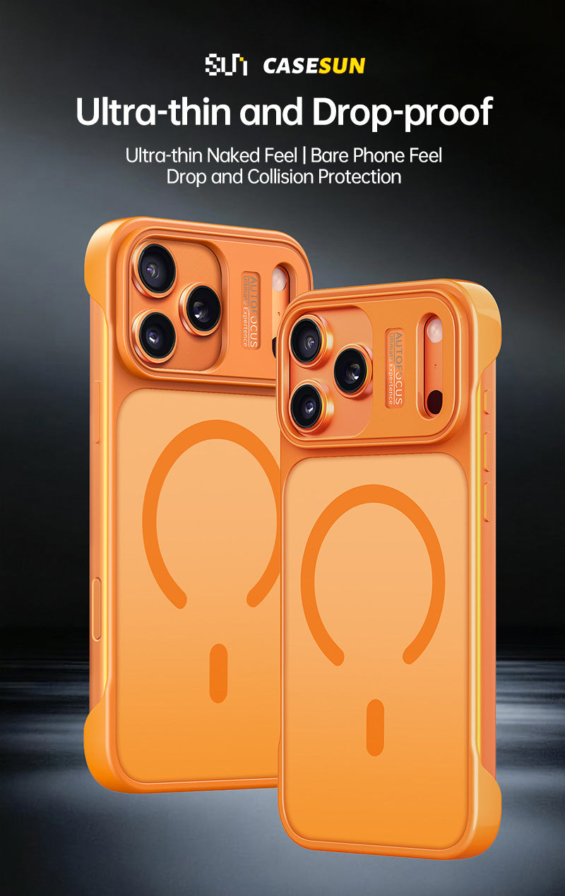 CASESUN iPhone 17 Pro Max slim shockproof case ultra thin drop protection