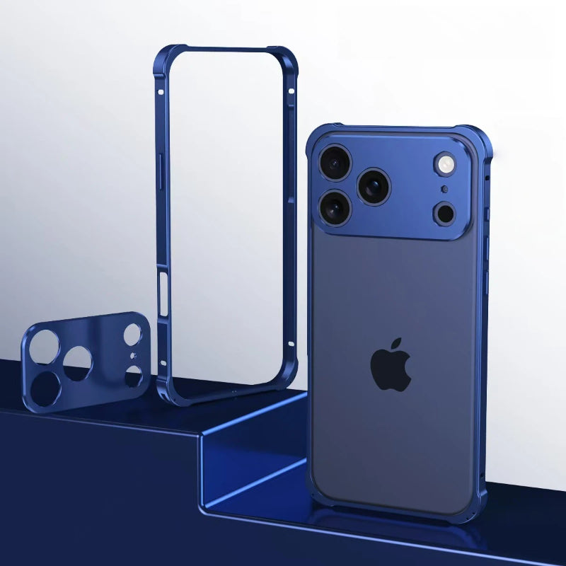 Aluminum Alloy Snap-on Case With Reinforced Corners For iPhone 17 Series