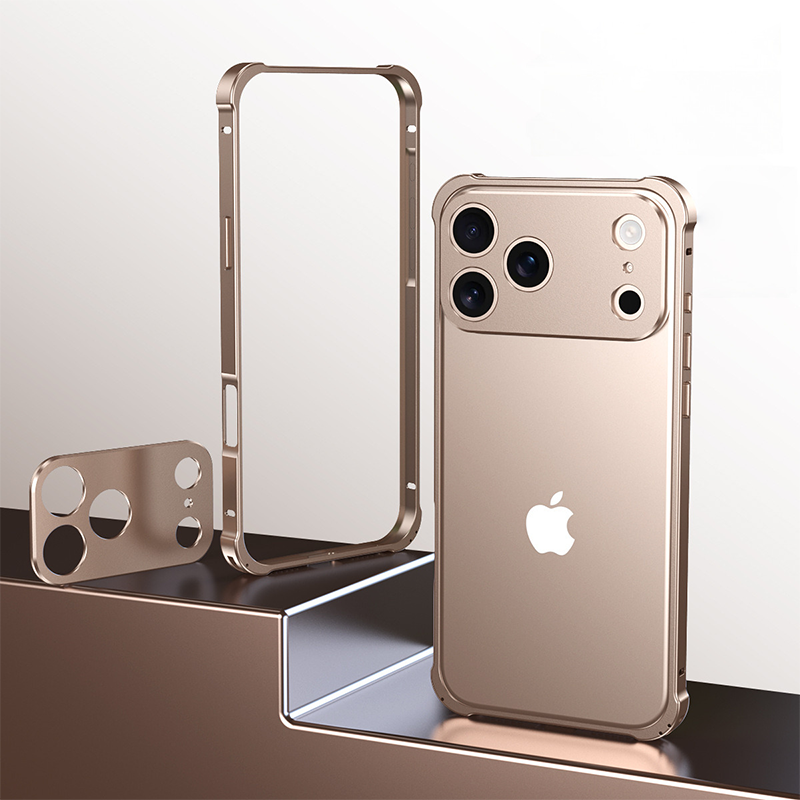 Aluminum Alloy Snap-on Case With Reinforced Corners For iPhone 17 Series