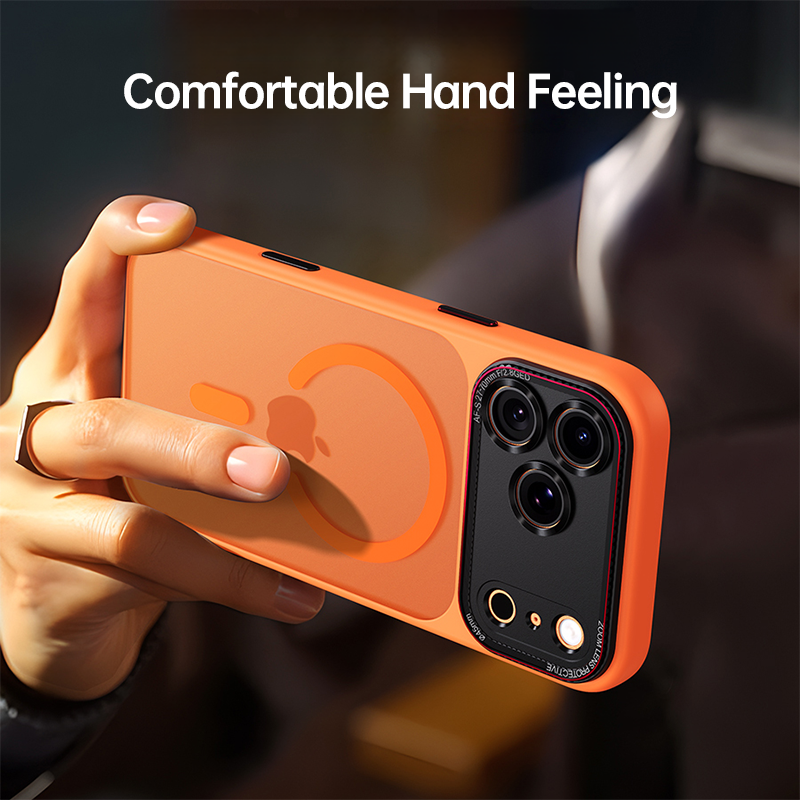 Large-Window Frosted Magnetic Case For iPhone 17 Series