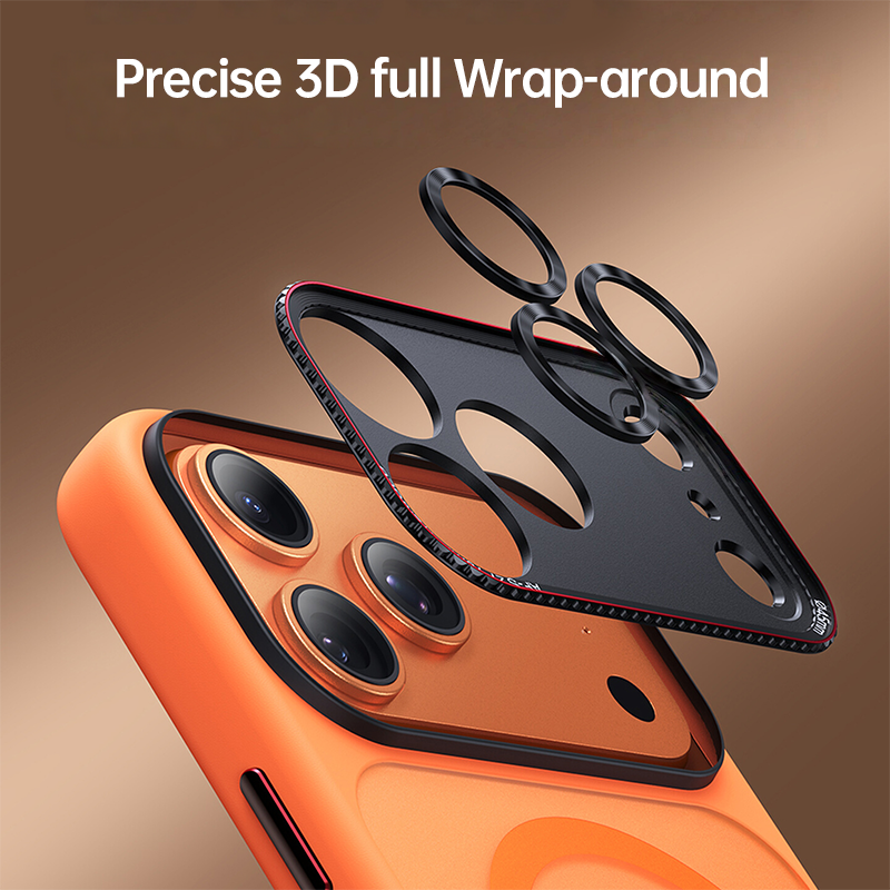 Large-Window Frosted Magnetic Case For iPhone 17 Series