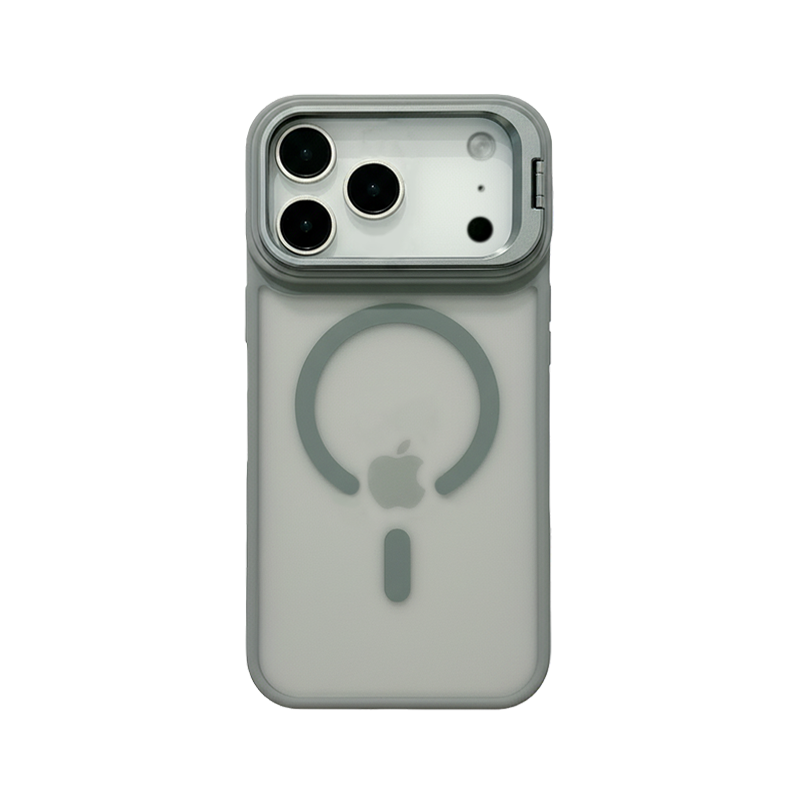 Skin-Feel Magnetic Stand Case for iPhone 17 Pro Max