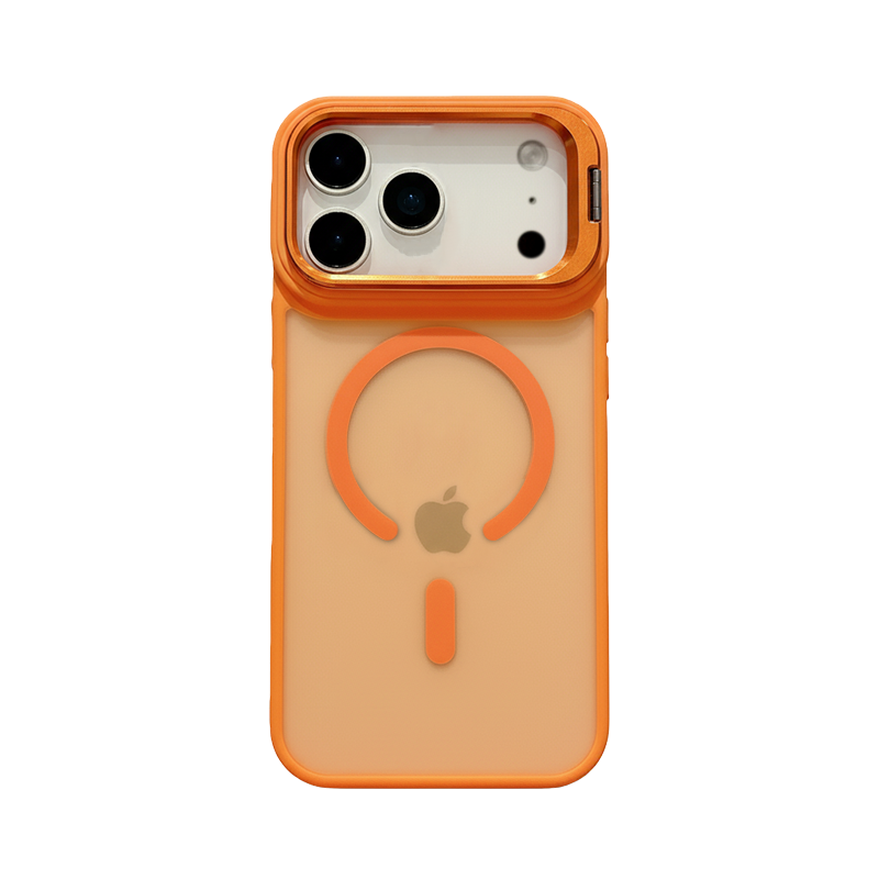 Skin-Feel Magnetic Stand Case for iPhone 17 Pro Max