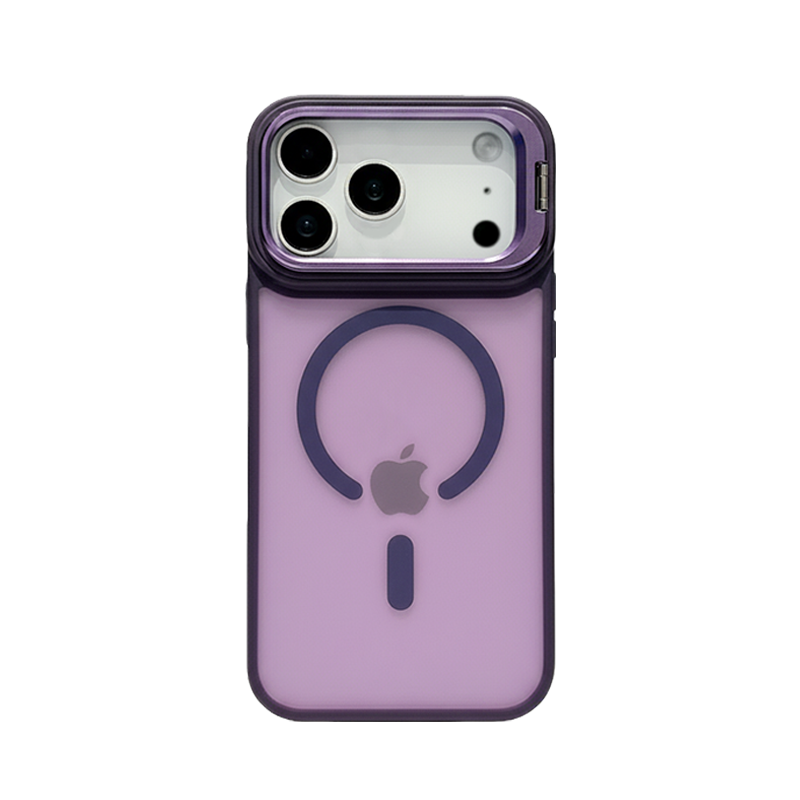 Skin-Feel Magnetic Stand Case for iPhone 17 Pro Max
