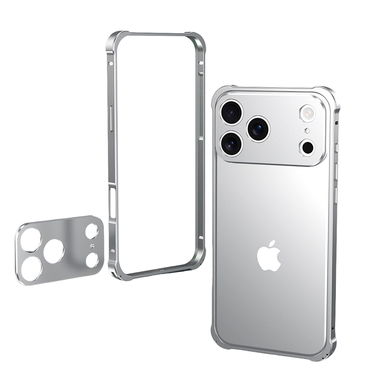 Aluminum Alloy Snap-on Case With Reinforced Corners For iPhone 17 Series