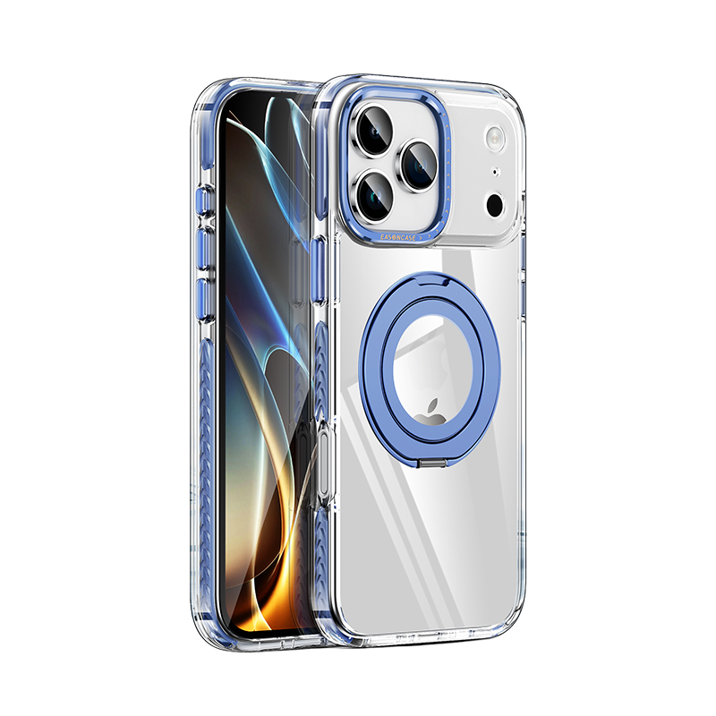 Clarity+ 360° Magnetic Kickstand Case For iPhone 17 Pro Max