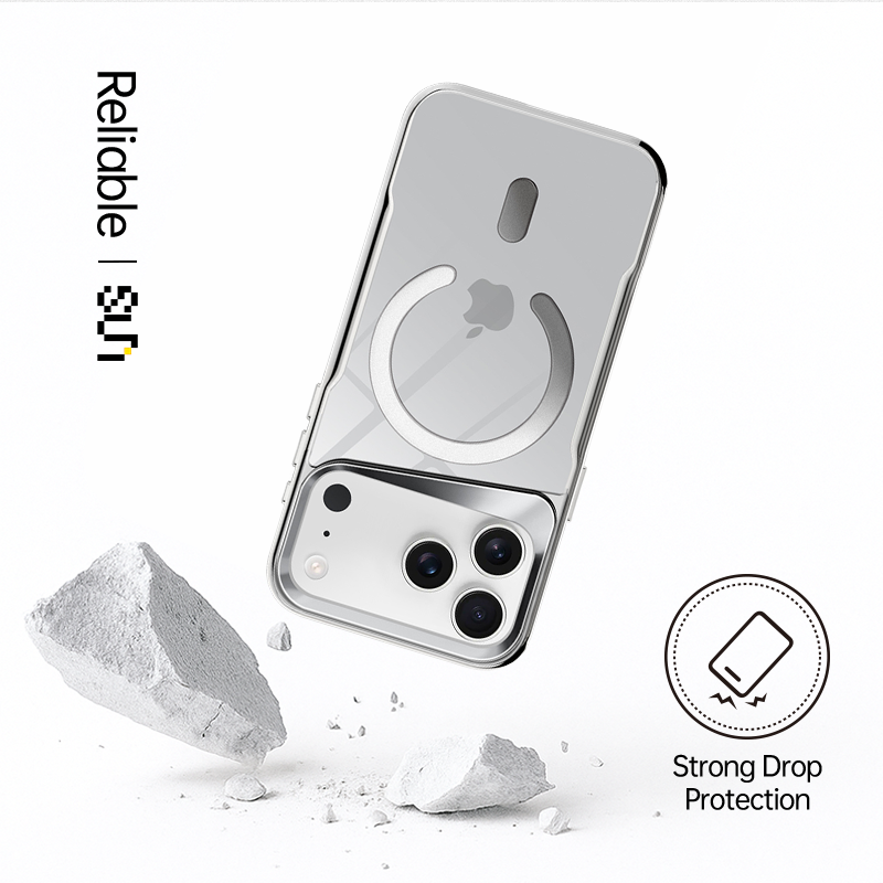 High-Transparency Shockproof Magnetic Case for iPhone 17 Series