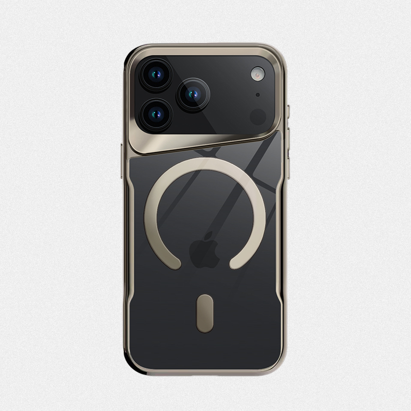 High-Transparency Shockproof Magnetic Case for iPhone 17 Series