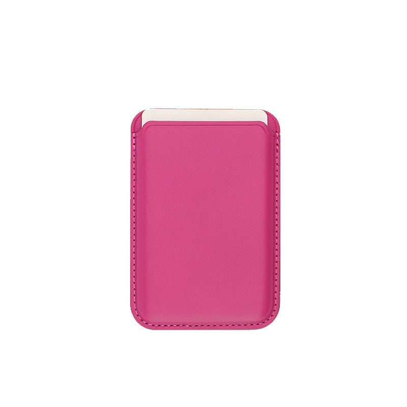 Magnetic Leathe Card Holder for iPhone 17/16/15/14 Series