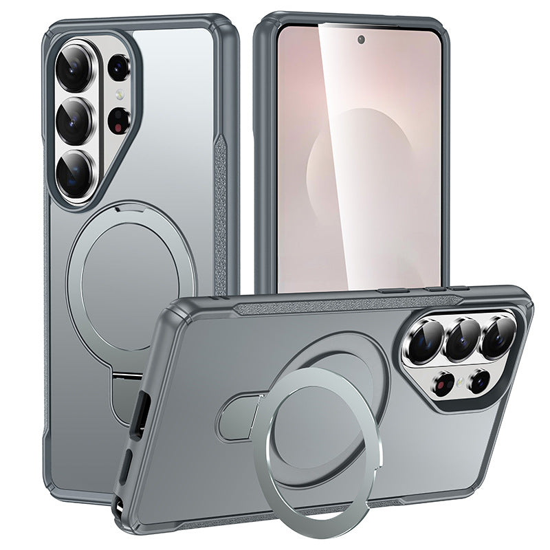 Military-Grade Protection Magnetic Kickstand Case For Samsung S26 Ultra