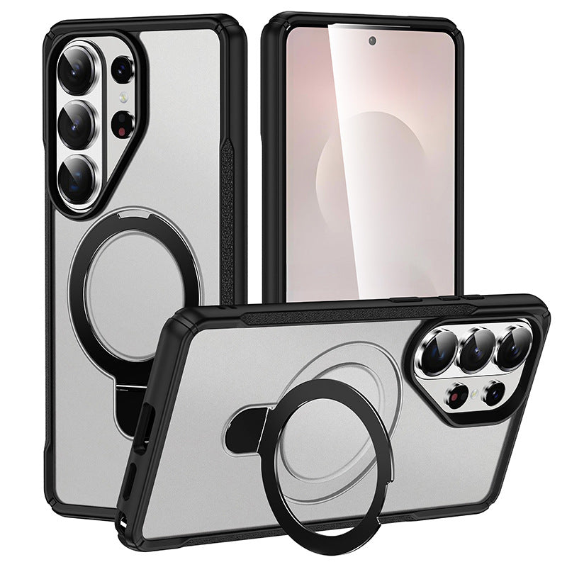 Military-Grade Protection Magnetic Kickstand Case For Samsung S26 Ultra