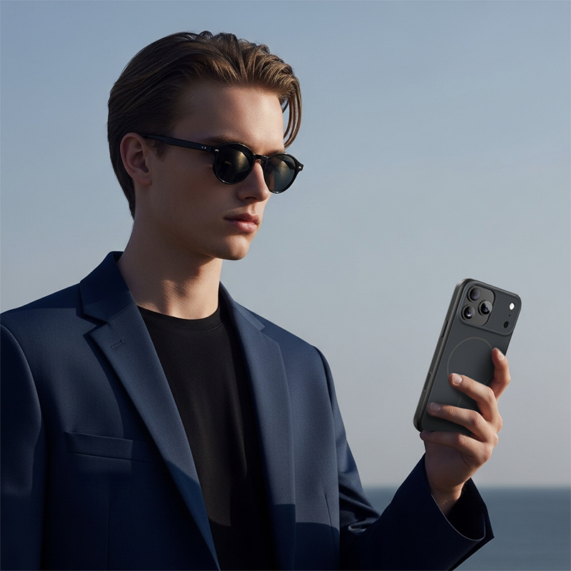 Hidden Sand Series – iPhone 17 Pro Max Magnetic Case