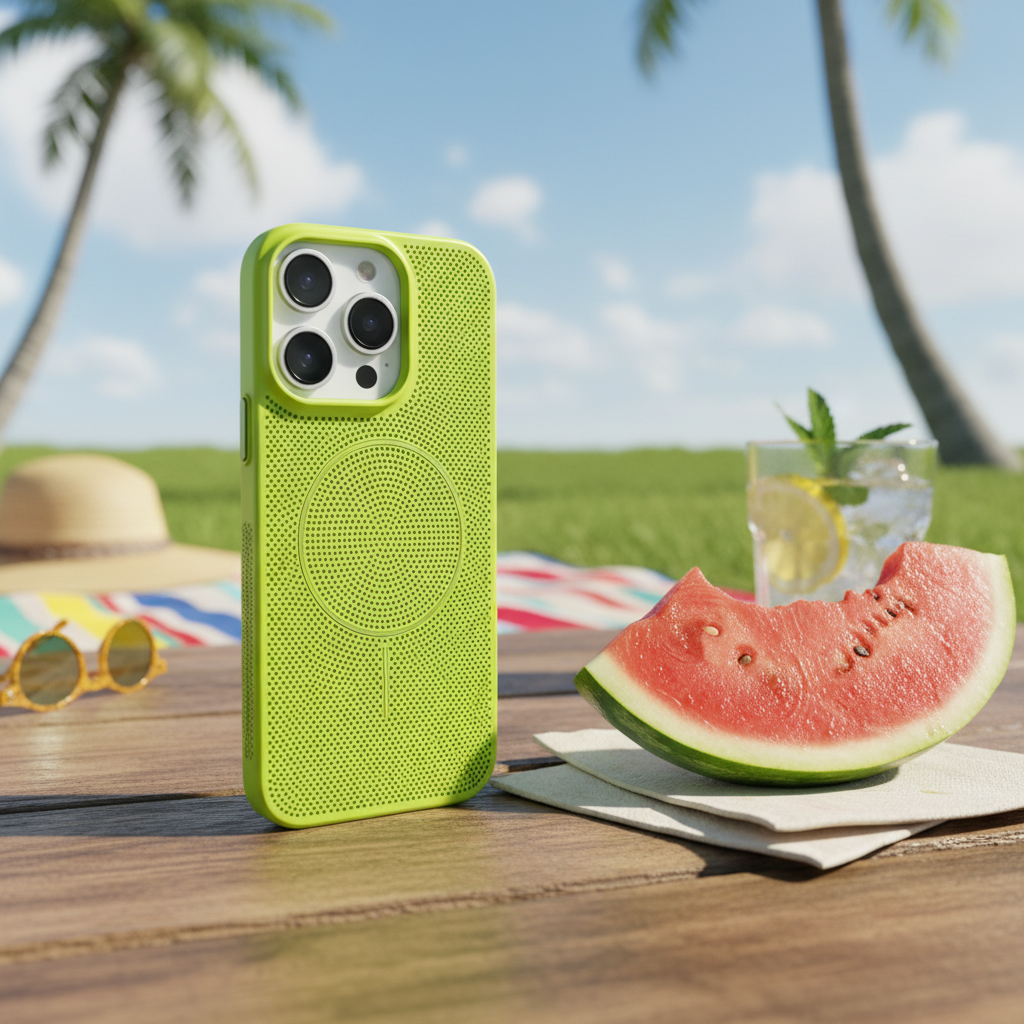 Ultra Slim Magnetic Cooling Case For iPhone 16 Pro Max