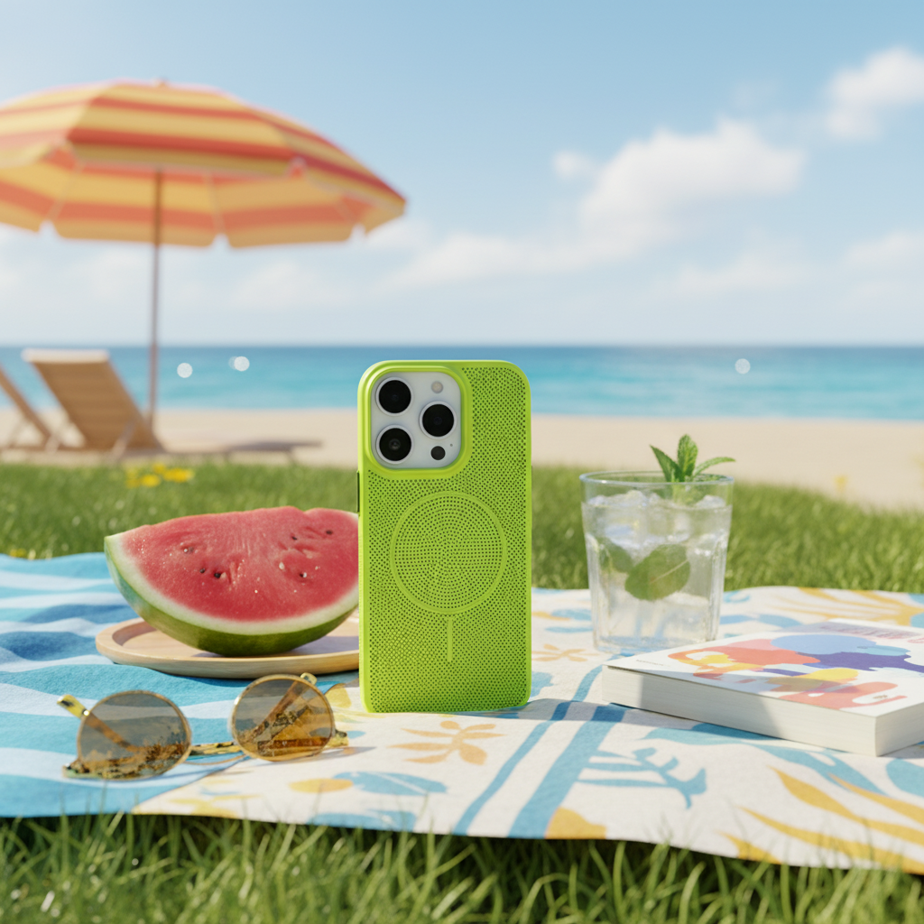 Ultra Slim Magnetic Cooling Case For iPhone 16 Pro Max