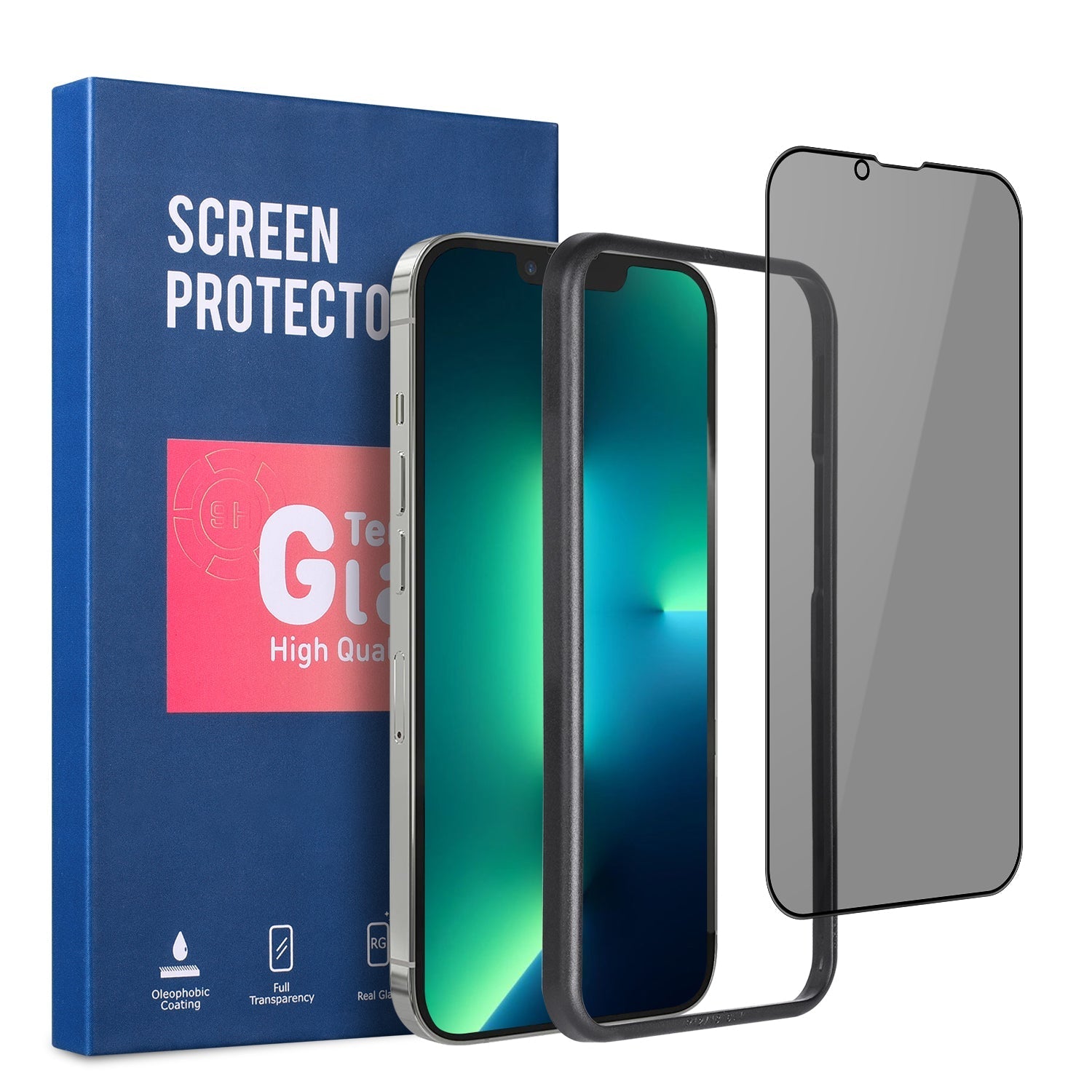 High-end privacy screen protector for iPhone series 