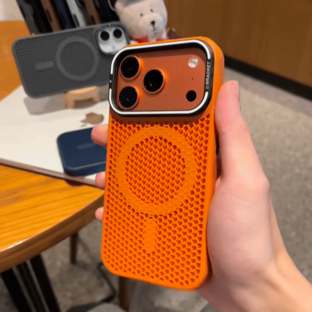 MagSafe Honeycomb Cooling Case for iPhone 17/16/15/14 Series
