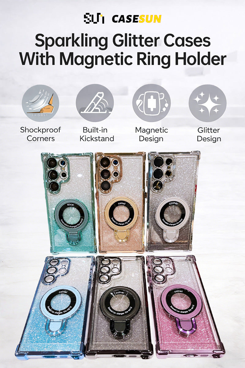 CASESUN Samsung Galaxy S26 Ultra shockproof magnetic kickstand case color options