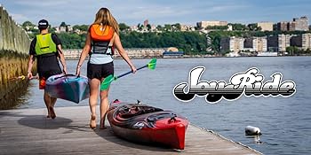 JoyRide kayaks on the dock