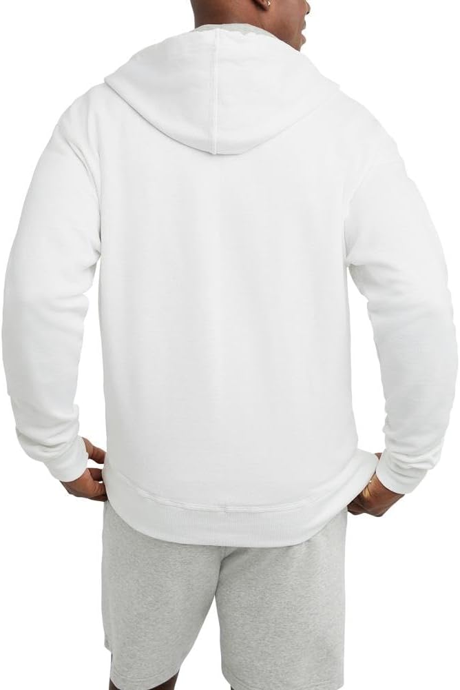 Men's Powerblend Fleece Full Zip Hoodie, C Logo